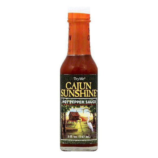 Try Me Cajun Sunshine Hot Pepper Sauce, 5 OZ (Pack of 6)