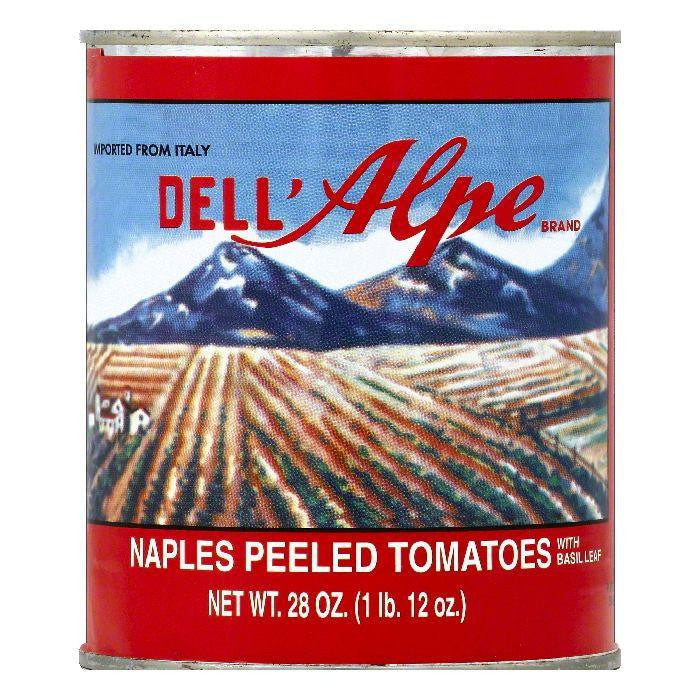 Dell Alpe Peeled Naples Tomatoes, 28 OZ (Pack of 12)