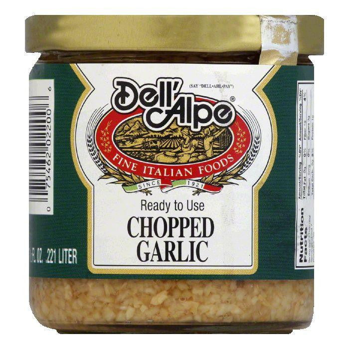 Dell' Alpe Chopped Garlic, 7.5 OZ (Pack of 12)