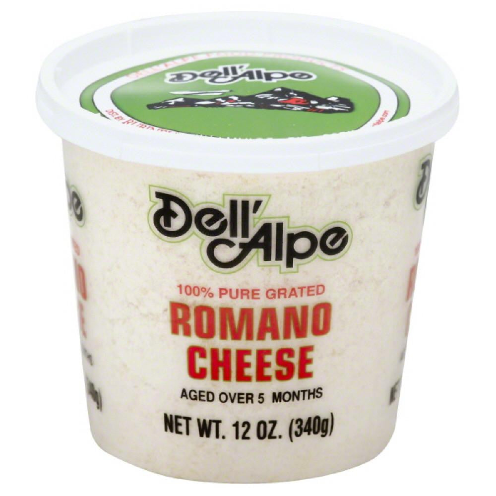 Dell Alpe Romano Cheese, 12 Oz (Pack of 6)