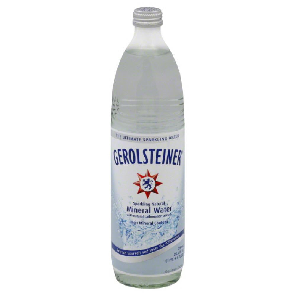 Gerolsteiner Sparkling Natural Mineral Water, 25.3 Fo (Pack of 15)
