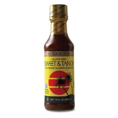 San J Sweet & Tangy Sauce, 10 OZ (Pack of 6)