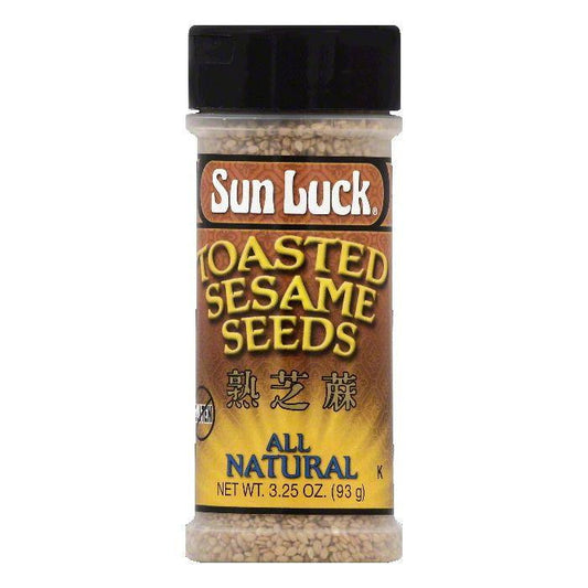 Sun Luck Toasted Sesame Seeds, 3.25 OZ (Pack of 6)