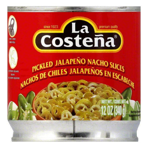 La Costena Jalapeno Nacho Slices, 12 OZ (Pack of 12)