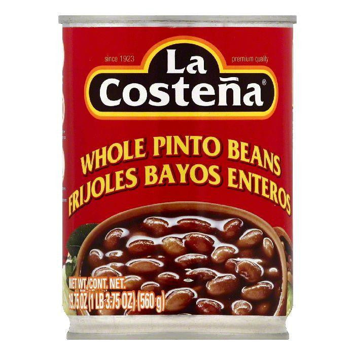 La Costena Whole Pinto Beans, 19.75 OZ (Pack of 12)
