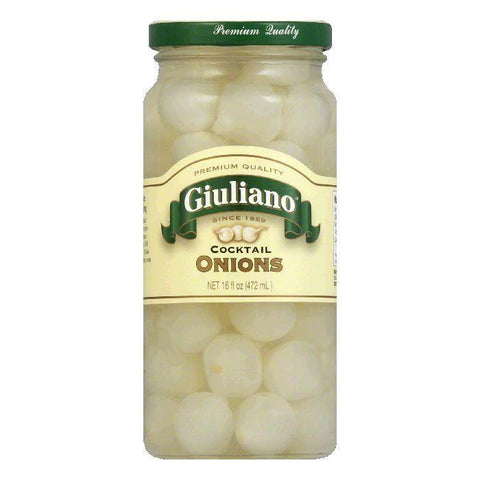Giuliano Cocktail Onions, 16 OZ (Pack of 6)