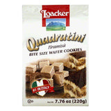 Loacker Tiramisu Bite Size Wafer Cookies, 7.76 OZ (Pack of 6)
