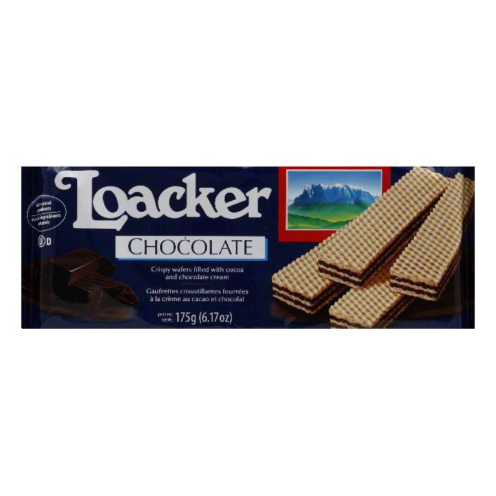 Loacker Chocolate Wafers, 6.17 OZ (Pack of 18)