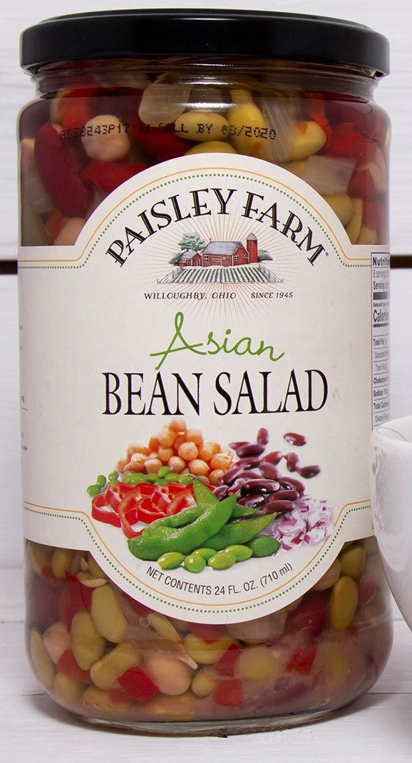 Paisley Farm Asian Bean Salad, 24 OZ (Pack of 6)