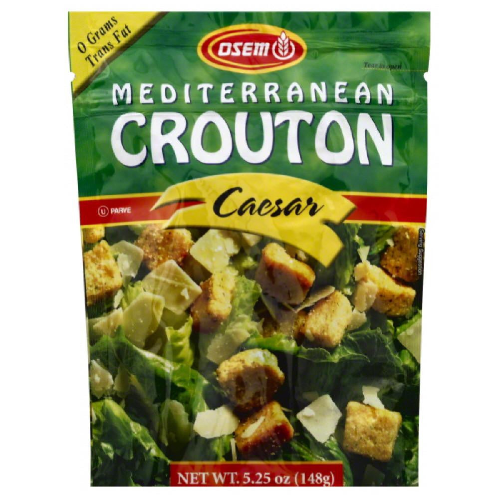 Osem Caesar Mediterranean Crouton, 5.25 Oz (Pack of 8)