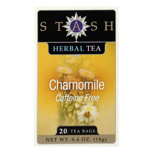 Stash Tea Stash Caffeine Free Herb Chamomile, 20 BG (Pack of 6)