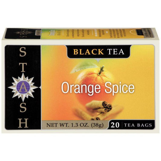 STASH Orange Spice 20 Ct Tea Bags 1.3 OZ (Pack of 6)