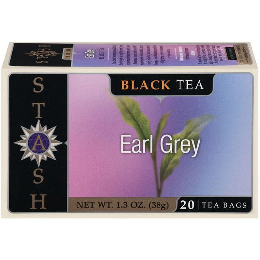 Stash Earl Grey Black Tea Bags 20 Ct (Pack of 6)