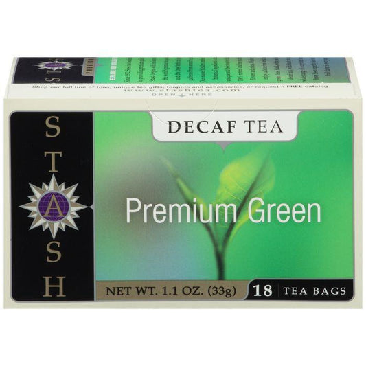Stash Premium Green Decaf Tea Bags 18 ct (Pack of 6)