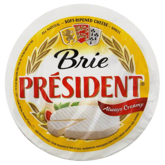 President Wheel Brie Cheese, 6.2 Lb