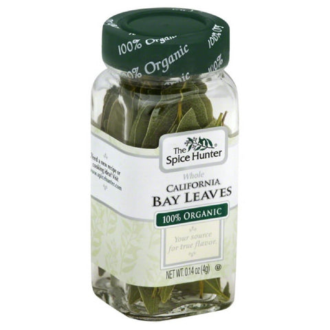 Spice Hunter Whole 100% Organic California Bay Leaves, 0.14 Oz (Pack of 6)