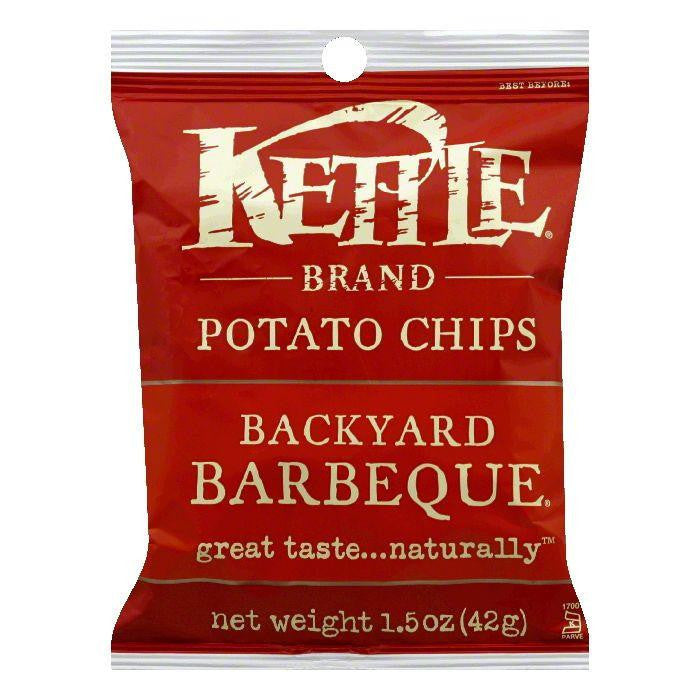 Kettle Brand Backyard BBQ Potato Chips, 1.5 OZ (Pack of 24)