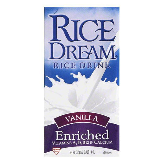 Rice Dream Vanilla Enriched, 64 FO (Pack of 8)