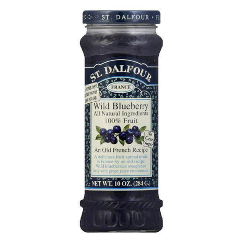 St. Dalfour Blueberry Conserves, 10 OZ (Pack of 6)