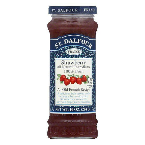 St. Dalfour Strawberry Conserves, 10 OZ (Pack of 6)