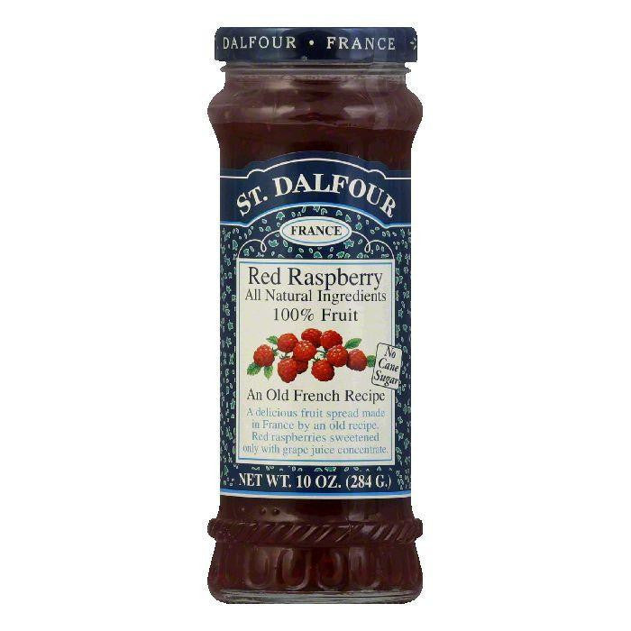 St. Dalfour Conserve Red Raspberry, 10 OZ (Pack of 6)