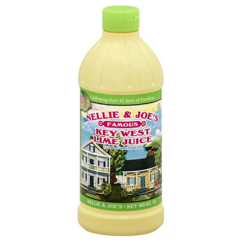 Nellie & Joes Key West Lime Juice, 16 Fo (Pack of 12)