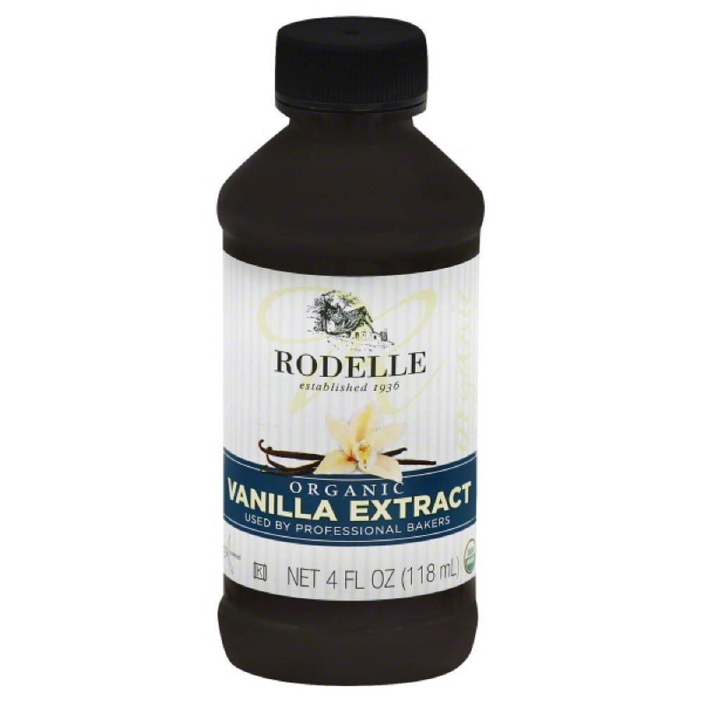 Rodelle Organic Vanilla Extract, 4 Oz (Pack of 6)