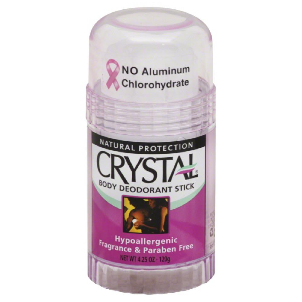 Crystal Fragrance Free Body Deodorant Stick, 4.25 Oz (Pack of 3)