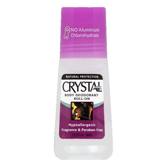 Crystal Body Roll On Deoderant, 2.25 OZ (Pack of 3)