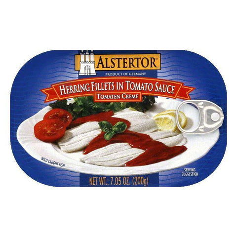 Alstertor Herring Tomato, 7.00 OZ (Pack of 18)