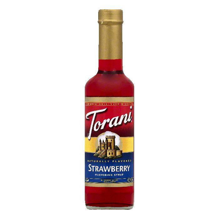 Torani Strawberry Flavoring Syrup, 12.7 OZ (Pack of 4)