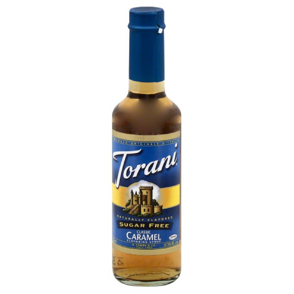 Torani Sugar Free Classic Caramel Flavoring Syrup, 12.7 Fo (Pack of 4)