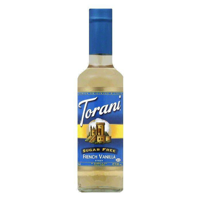 Torani Syrup Sugarfree French Vanilla, 12.7 FO (Pack of 4)