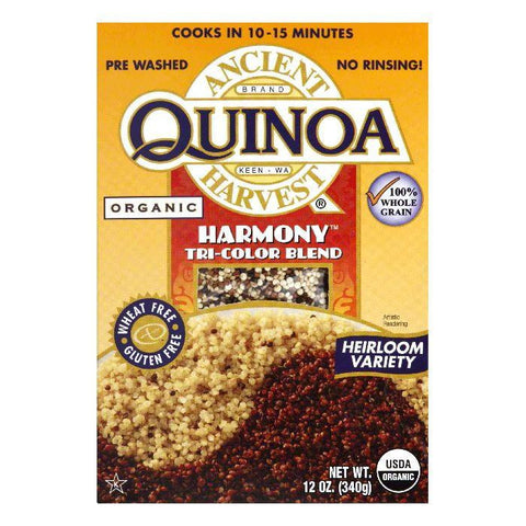Ancient Harvest Gluten Free Quinoa Harmony Organic, 12 OZ (Pack of 12)
