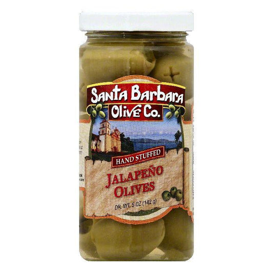Santa Barbara Jalapeno Olives, 5 OZ (Pack of 6)