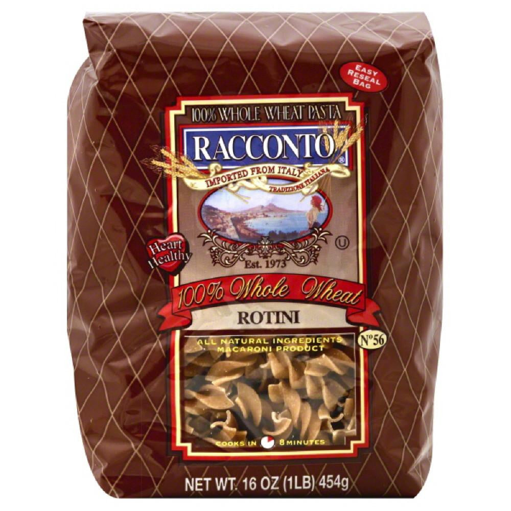 Racconto 100% Whole Wheat No. 56 Rotini, 16 Oz (Pack of 12)