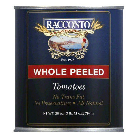 Racconto Tomatoes Whole Peeled, 28 OZ (Pack of 12)