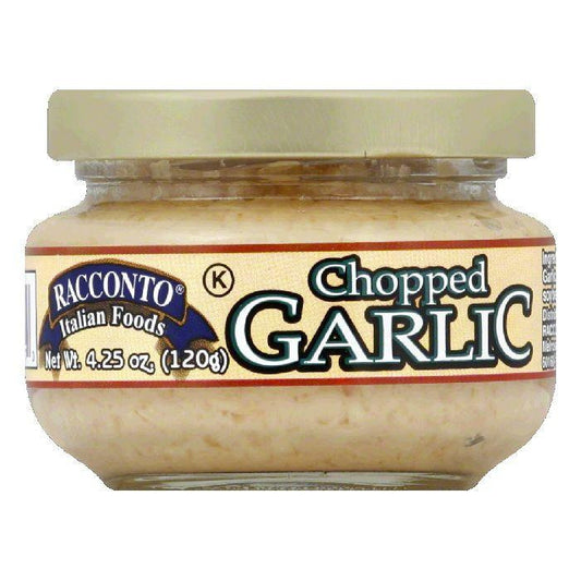Racconto Garlic Chopped, 4.25 OZ (Pack of 12)