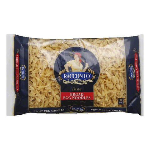Racconto Broad Egg Noodles, 12 Oz (Pack of 12)