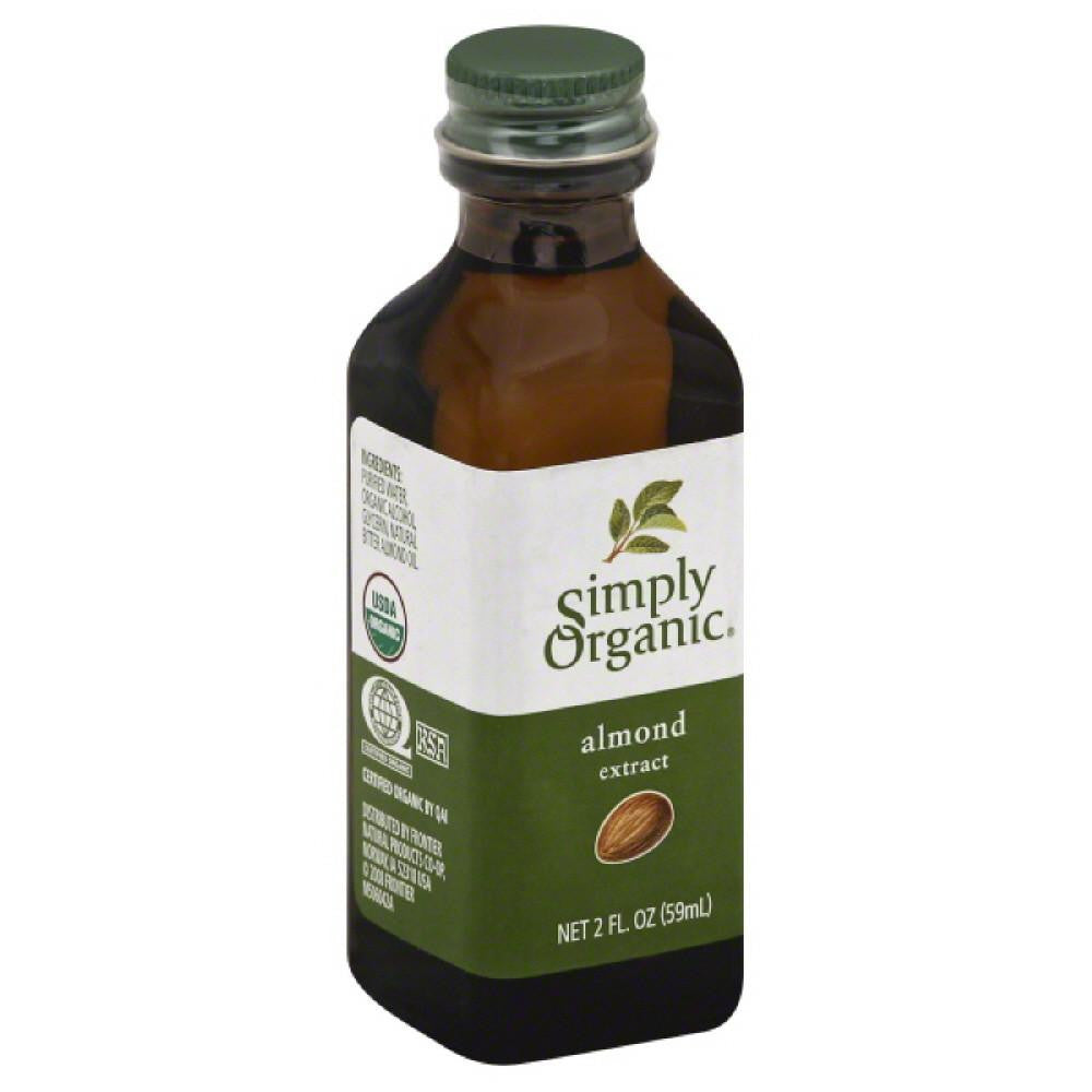 Simply Organic Almond Extract, 2 Oz (Pack of 6)