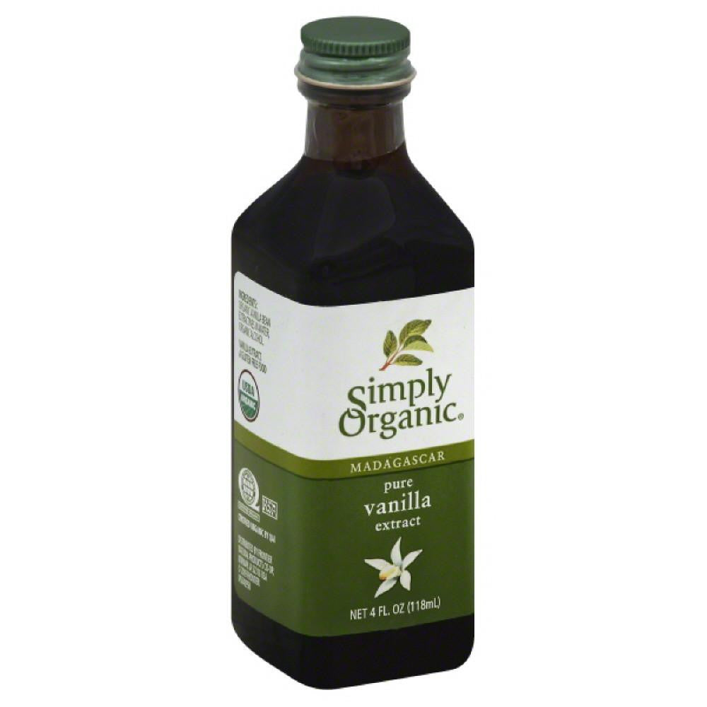 Simply Organic Madagascar Pure Vanilla Extract, 4 Oz (Pack of 6)