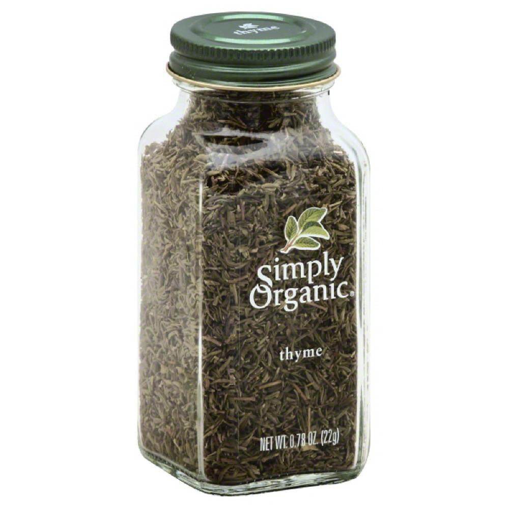 Simply Organic Thyme, 0.78 Oz (Pack of 6)