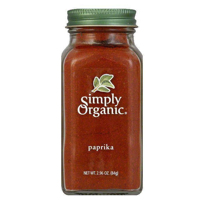 Simply Organic Paprika Ground Organic, 2.96 OZ (Pack of 6)
