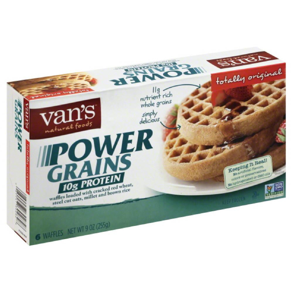 Vans Power Grains Waffles, 9 Oz (Pack of 12)
