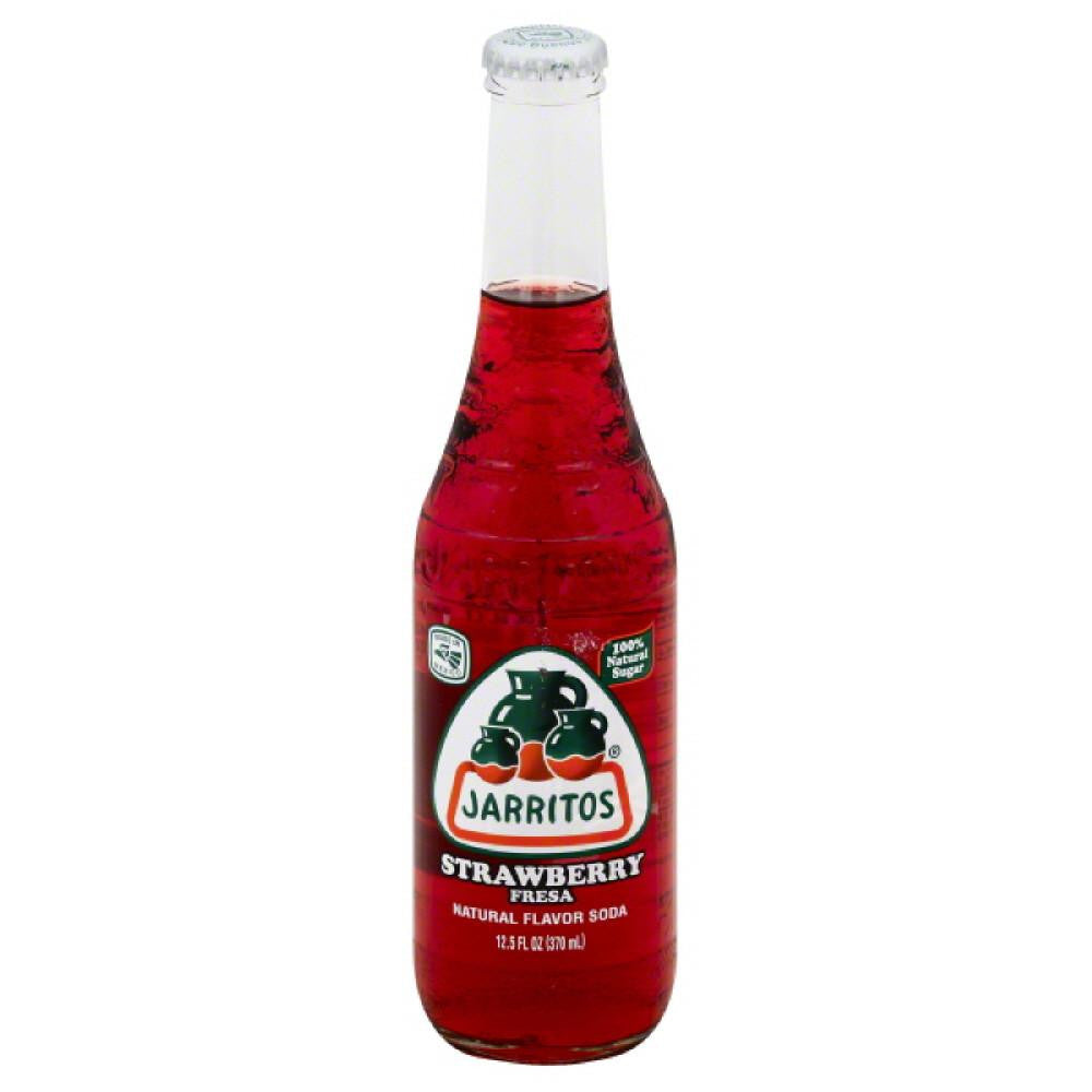 Jarritos Strawberry Soda, 12.5 Oz (Pack of 24)