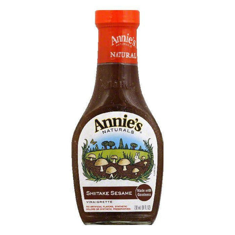Annies Dressing Shiitake Sesame, 8 OZ (Pack of 6)