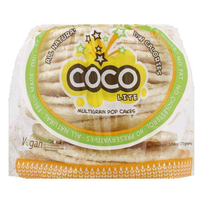 CoCo Multigrain Pop Cakes, 2.64 Oz (Pack of 6)