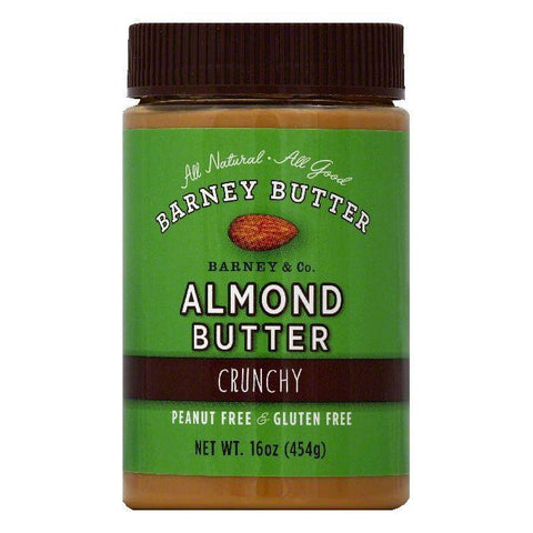 Barney Crunchy Almond Butter, 16 OZ (Pack of 6)