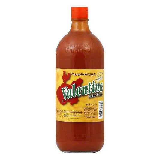 Valentina Hot Sauce Red, 34 OZ (Pack of 12)