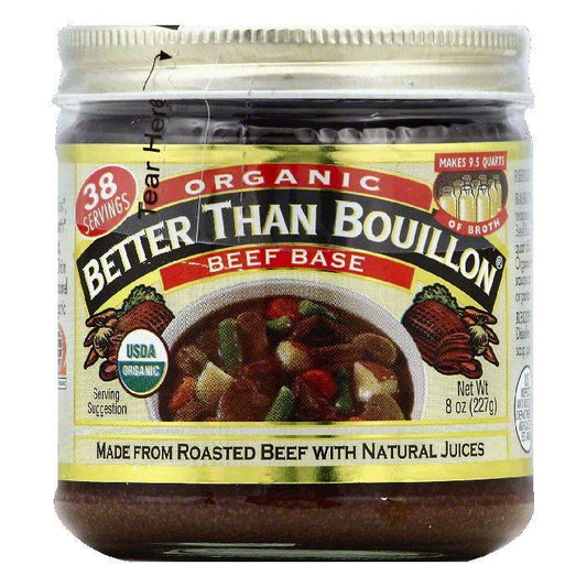 Better Than Bouillon Organic Beef Base, 8 OZ (Pack of 6)